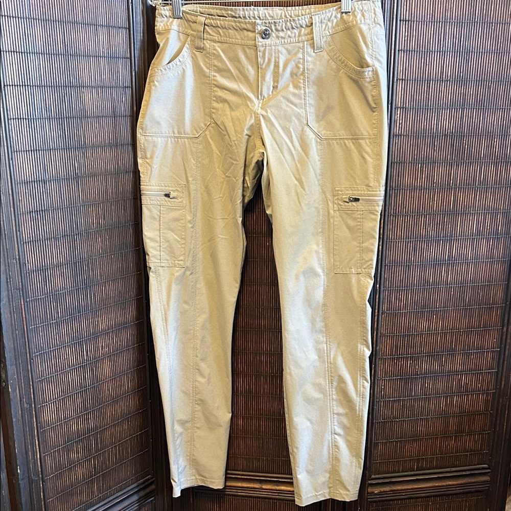 Kuhl Pants Gray Hiking Nylon Work Outdoors Climbing Hiking Camping Tapered Leg